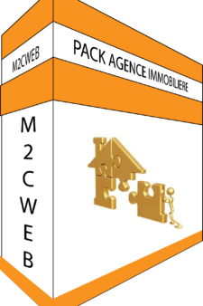 Pack Création site web Portail Immobilière