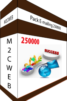 Pack 200 000 emails