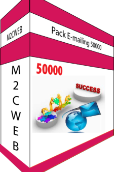 Pack 50 000 emails