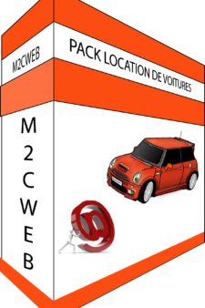 Pack Création Site Web Agence Location De Voitures Médium