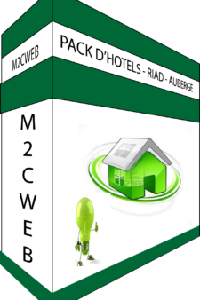 Pack Création Site d’Hôtels Professionnel