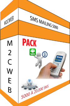 SMS Mailing 5000 à 20.000 SMS