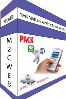 SMS Mailing à partir de 500.000 SMS